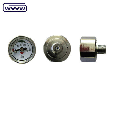 Mały manometr ciśnienia 23mm 22mm Hexagon Mini manometr ciśnienia powietrza