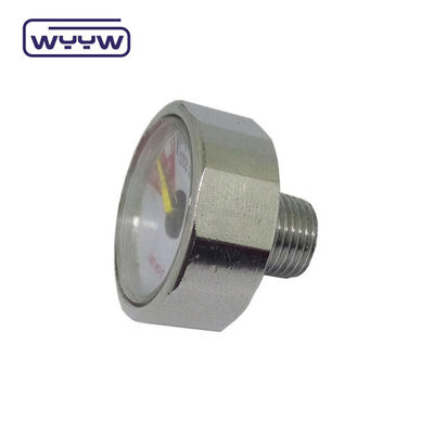 Mały manometr ciśnienia 23mm 22mm Hexagon Mini manometr ciśnienia powietrza
