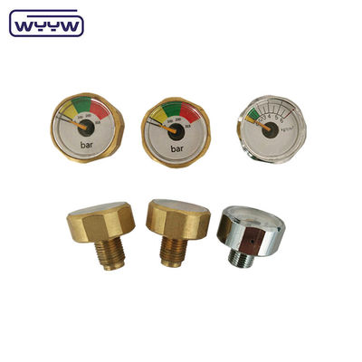 1 cali 25 mm Bar Psi Mały manometr Ciśnieniozmierzacz 1/8 Npt 1 rok gwarancji