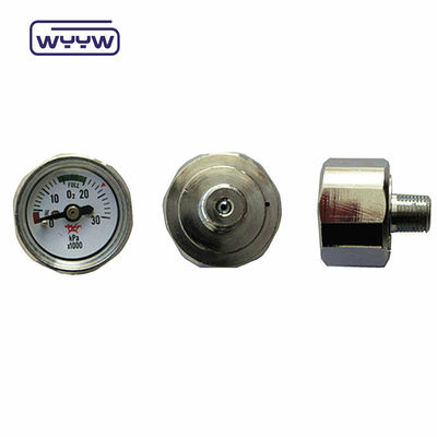 1 cali 25 mm Bar Psi Mały manometr Ciśnieniozmierzacz 1/8 Npt 1 rok gwarancji