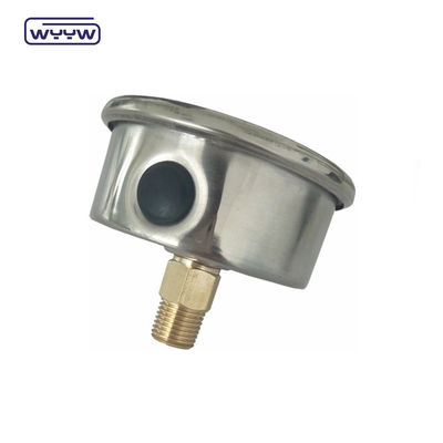 Aksyjne glicerynę 63mm Złożony miernik ciśnienia Hydrauliczny miernik ciśnienia wody Tester Back Mount