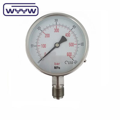 Suche 100 mm miernik ciśnienia ze stali nierdzewnej podłączenie do pieca