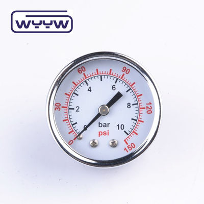 Suche użycie Bez oleju Wracający miernik ciśnienia 160 Psi powietrze 60mm miernik ciśnienia SS