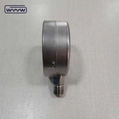 100mm dokładny KL1.6 ze stali nierdzewnej, powietrze, tlen, suche użycie bez miernika ciśnienia oleju
