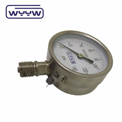 1/4&quot;Bsp 304 stalowy miernik ciśnienia