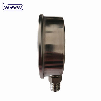 SS304 0-100Bar PSI 63mm 100mm Manometr ciśnienia gliceryny Gliceryna wypełniona