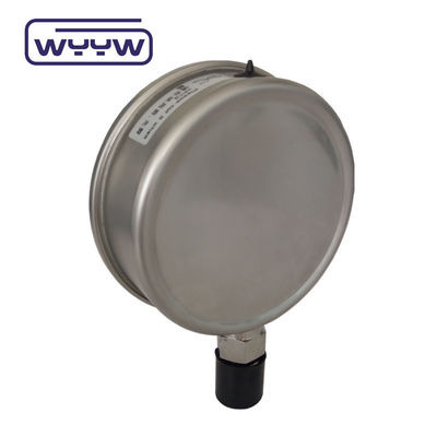 SS304 0-100Bar PSI 63mm 100mm Manometr ciśnienia gliceryny Gliceryna wypełniona