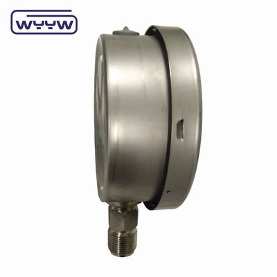 100mm 4 cali kgf/cm2 psi podwójna skala wszystkie ze stali nierdzewnej manometr ciśnienia oleju producent w Chinach