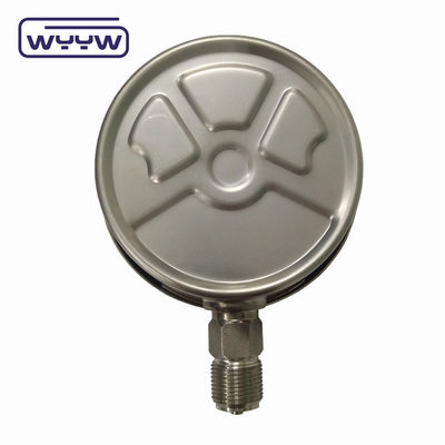 100mm 4 cali kgf/cm2 psi podwójna skala wszystkie ze stali nierdzewnej manometr ciśnienia oleju producent w Chinach