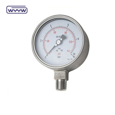 Silikon 4 Inch Bezel Pierścień Ciśnienioznacznik 100mm Wybierz dolny montaż