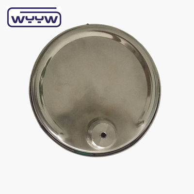 Połączenie z tyłu 100 mm wypełniony olejem miernik ciśnienia Ss304 ze stali nierdzewnej