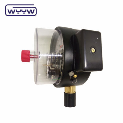 Elektryczny miernik ciśnienia 100 mm 380 V Manometr z tyłu ze stali