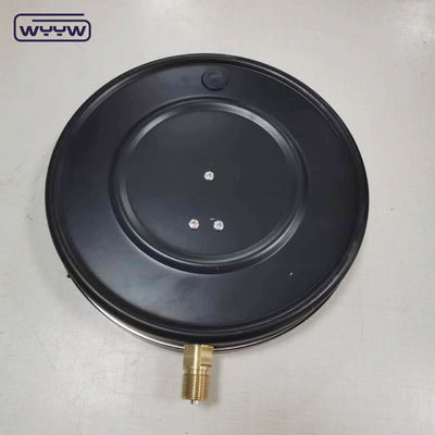 250mm Prężnik ekonomiczny Kgf/Cm2 0,6MPa Dolna czarna stal Dokładność 1,6%