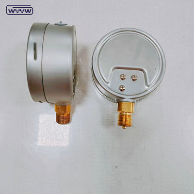 Zestaw z stali nierdzewnej Bezel Manometer Ciśnienie gazu 0-25MPa 0-250kgf/Cm2