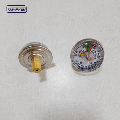 FM NOVEC Miernik ciśnienia 41mm Oem Bar Psi Centrum Manometr z tyłu
