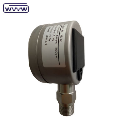 Granice ciśnienia próżniowego cyfrowy miernik ciśnienia o średnicy 80 mm temperatura robocza 20-140 ° F