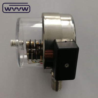 63mm Mierzenie ciśnienia przemysłowego Elektryczny miernik ciśnienia kontaktowego z dokładnością 2,5%