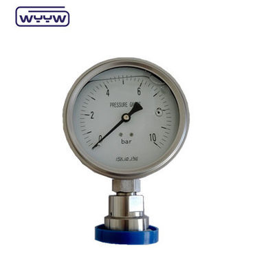 Aluminium Dial Bourdon Tube Pressure Gauge do dokładnego pomiaru ciśnienia w ciężkich warunkach