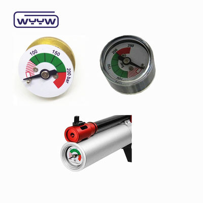 22mm-41mm Wielkość nominalna Analogiczny wyświetlacz Mini miernik ciśnienia 1/8''G /NPT/M Wątkowa szeroka kompatybilność