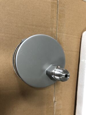 Manometr ze stali nierdzewnej 4 cale 100mm, odporny na wibracje, odporny na korozję, bez wypełnienia olejem