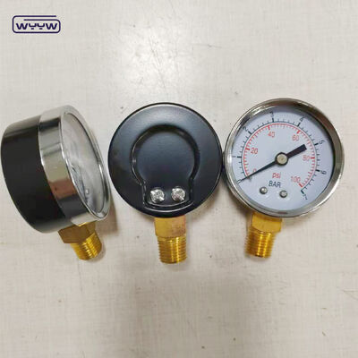 50 mm Chromed Ring Economy Pressure Gauge z 1/4 