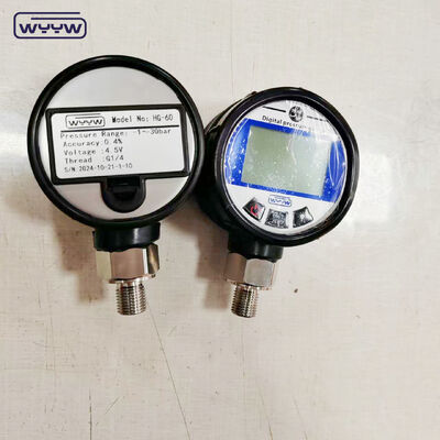 65mm Stainless Steel Digital Pressure Gauge with 0.4% Precision for Industrial Applications