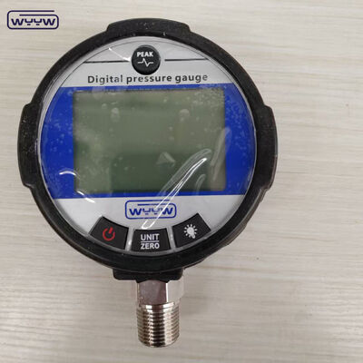 100mm Digital Pressure Gauge with LCD 5 Digit Display and Stainless Steel Construction