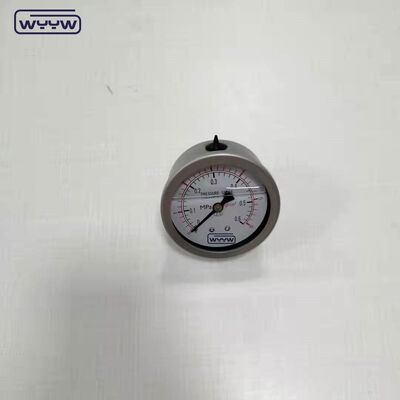 63 mm poziomy manometru gliceryny